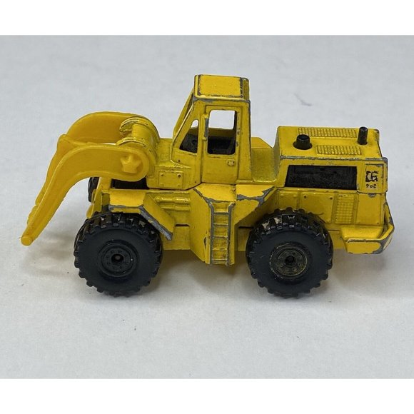 Hot Wheels 1979 Workhorse CAT Front End Loader Hong Kong Vintage Diecast Truck - Picture 3 of 10